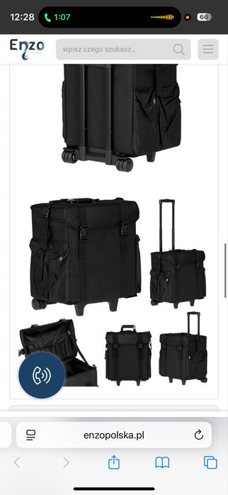 Profesjonalna walizka /torba fryzjerska kuferek