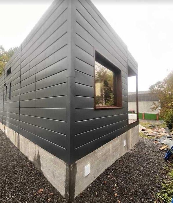 Сучасний каркасний одноповерховий будинок у масиві “Зелений гай”