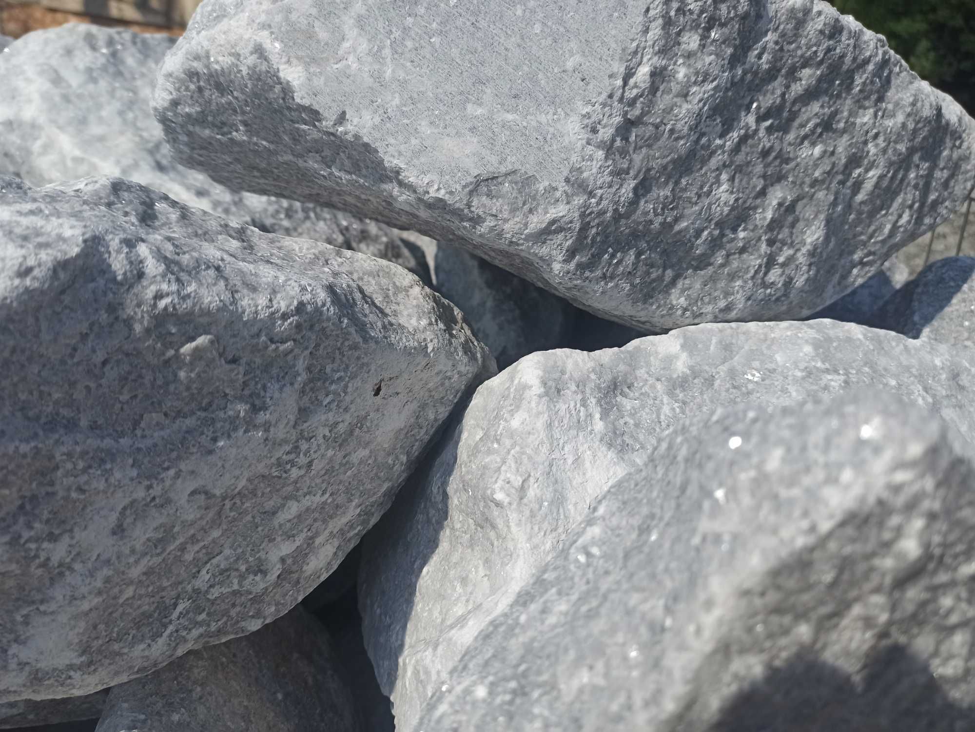 Grys Ice Blue Kamień Szary Biały Marianna Kora Kamienna Granitowy Żwir