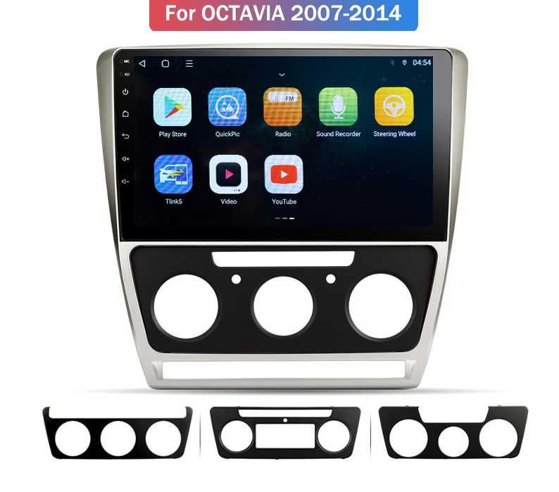 Auto Radio Para Skoda Octavia Android 13-Carplay Android Auto/Montagem