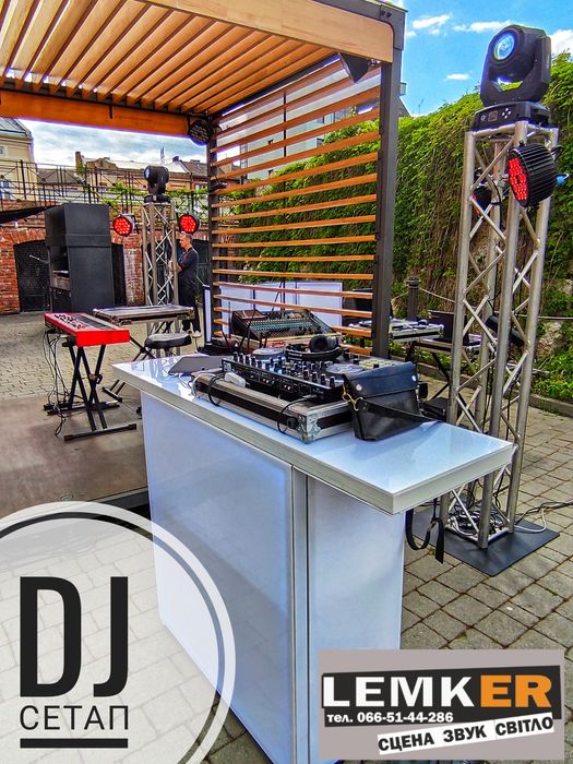 Оренда звука, світло, сцени, Буковель подіуми, лед екран