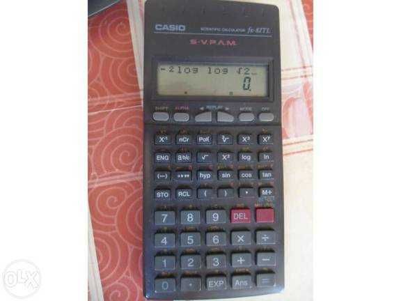 Casio Modelo: FX-82MS D máquina calculadora
