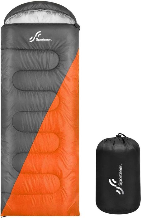 Sportneer Śpiwór Kempingowy 3-4 sezony 10-20st. Wodoodporny
