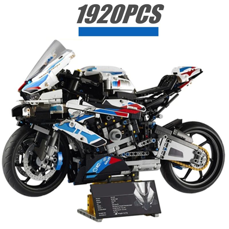 BMW 1000RR completa em lego