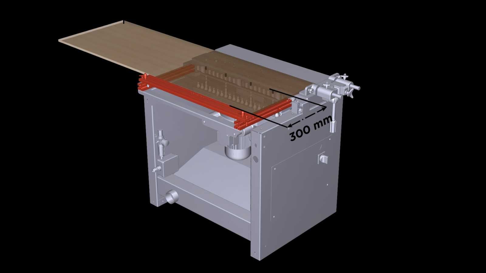 Wiertarka wielowrzecionowa wielowrzecionówka w automacie CNC 21 wrzeci