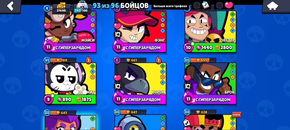 Продаю акаунт в Бравл старс.