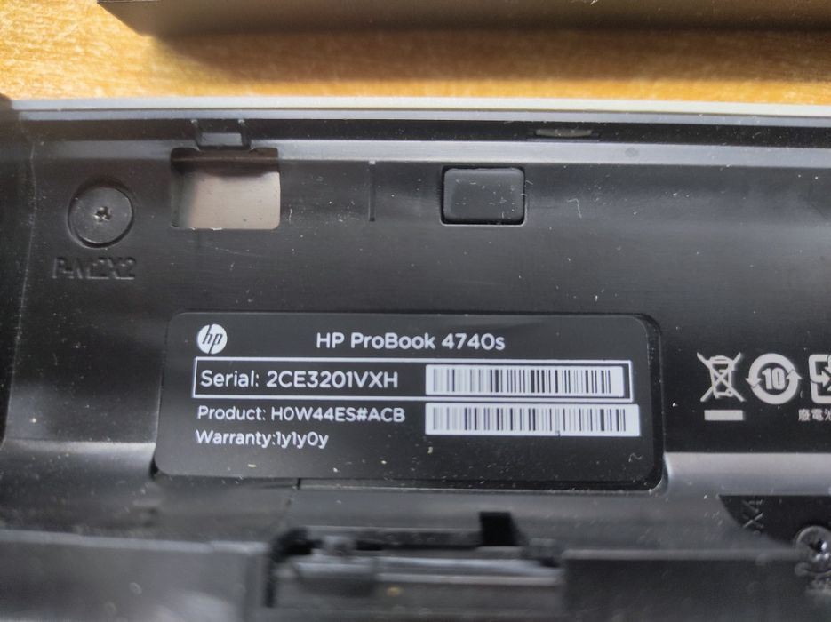 Корпус ноутбука HP ProBook 4740s c аккумулятором