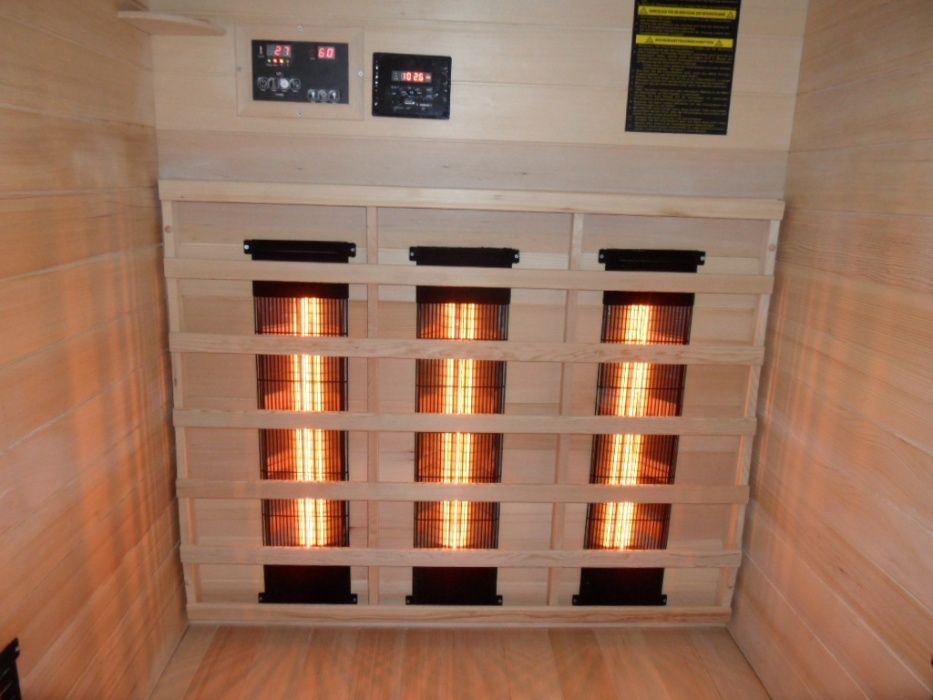 Sauna infrared 4 os.Helsinki prom.kwarcowe lub ceramiczne sauny spa