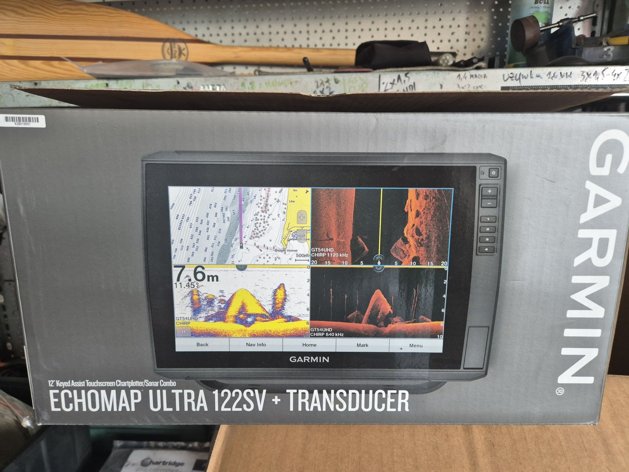 Echosonda garmin