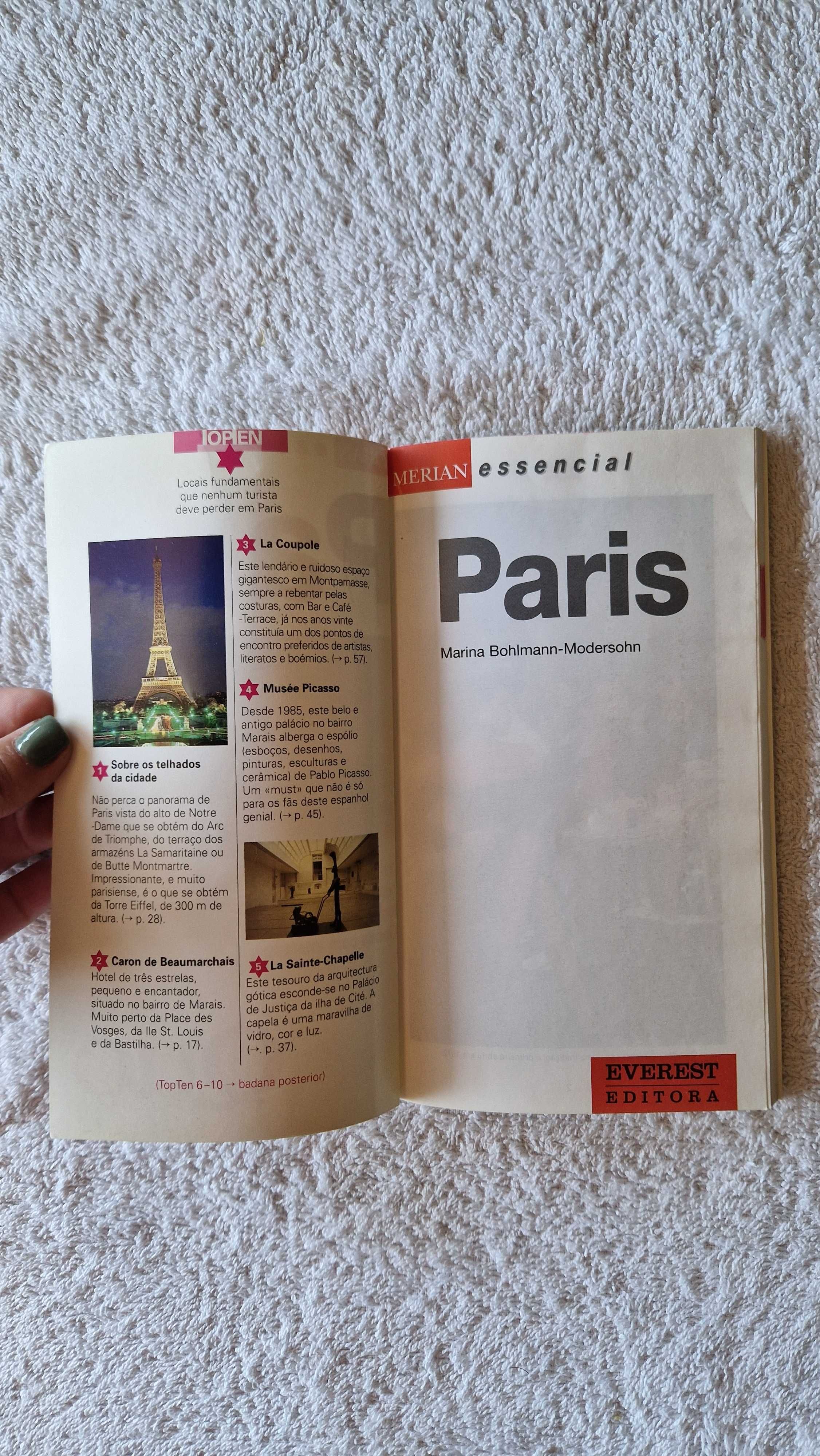 Livro "Paris" Merian Essencial