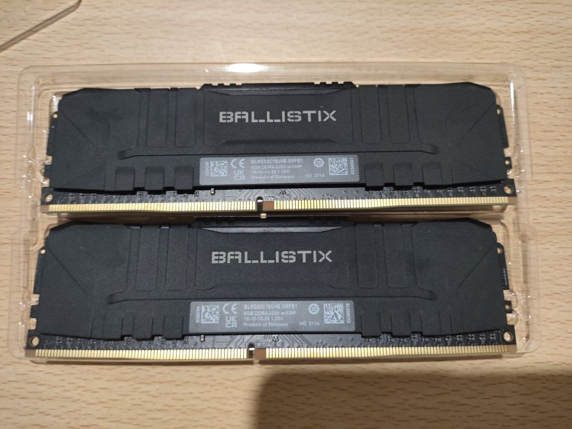 Kolink Enclave 600W 80Gold Plus + RAM Ballistik 3200 8GB x2