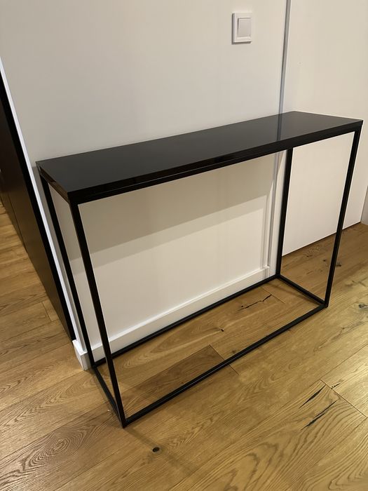 Piękna Konsola Czarna Loft
