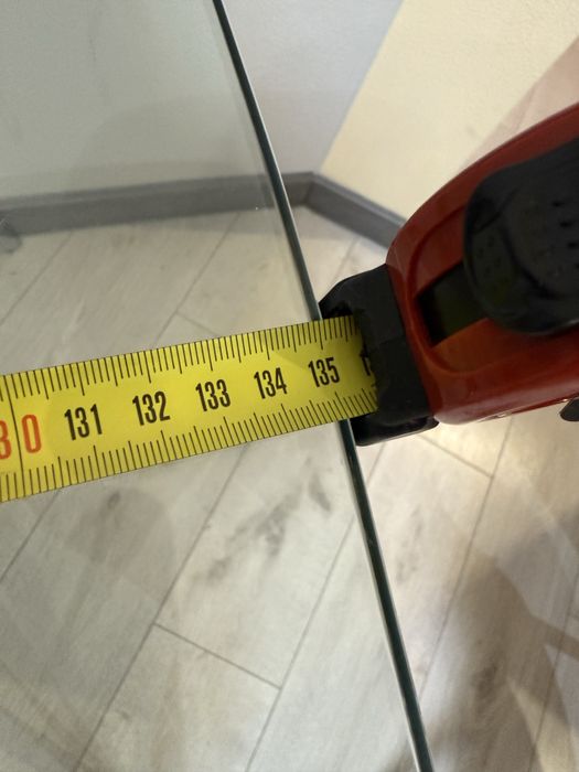 Стіл обідній  (скло+металеві хромовані ніжки)