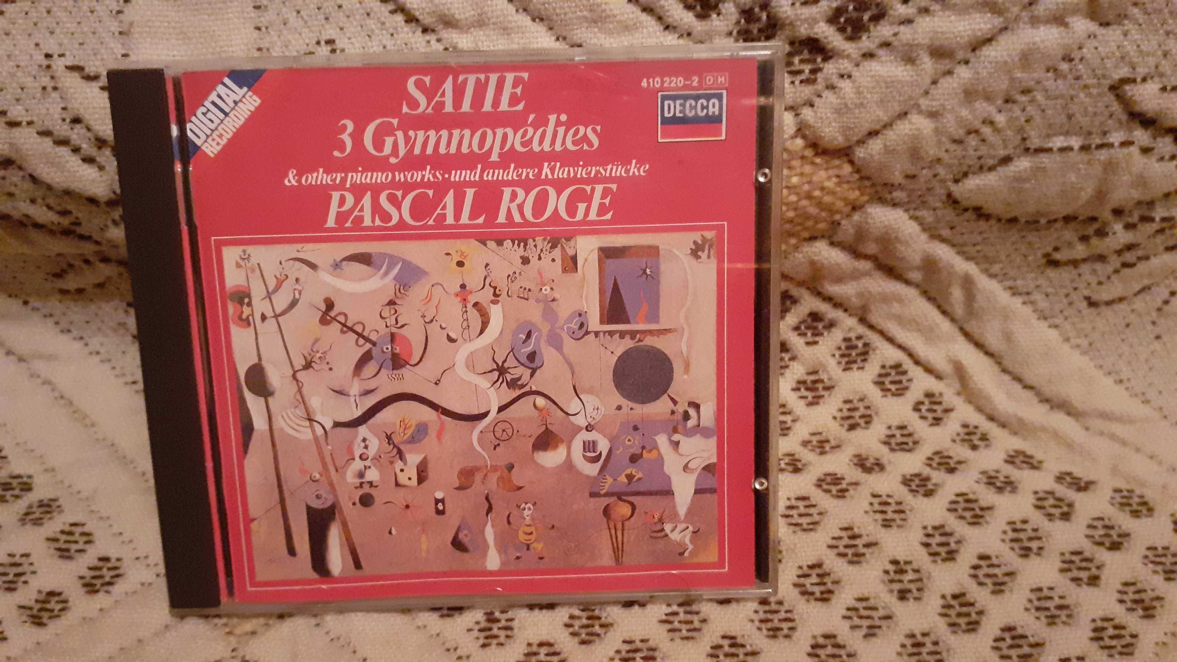 CD Satie 3 Gymnopédies & Other piano Works-und And.Klavierst. P.Roge