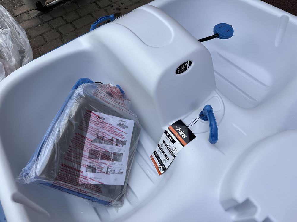 Rower wodny Pelican Voyage DLX ramx polietylen, masywny lekki 50kg