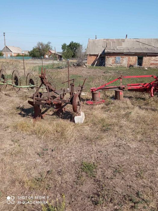 Продам  косарку,гребку,плуг