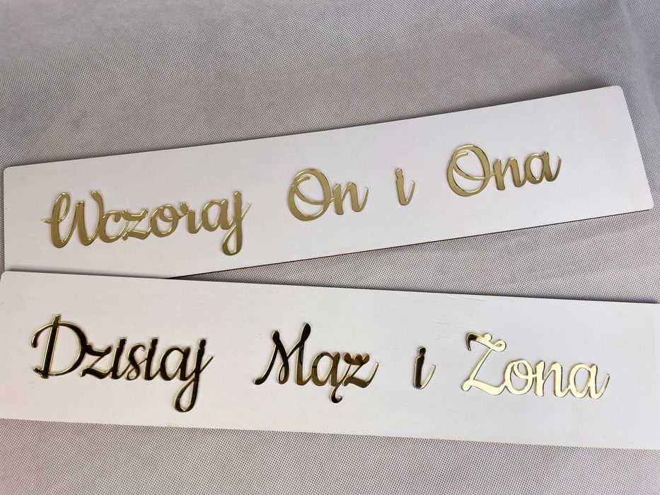 Zestaw tablic rejestracyjnych