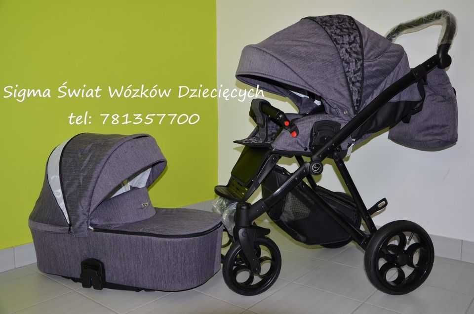 WYPRZEDAZ wozek Milu Kids 2w1 3w1 mega zestaw cybex avionaut