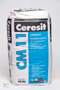 Клей для плитки Ceresit (Церезіт) СМ 11 25 кг
