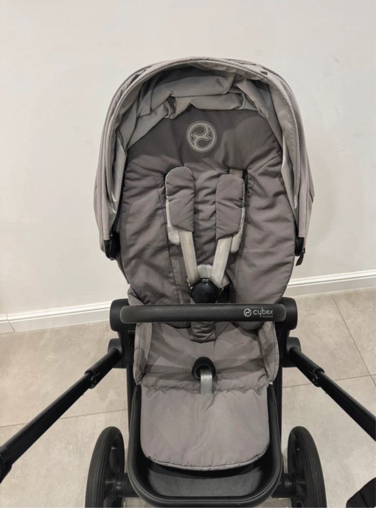 Cybex Priam 4.0 2w1 Soho Grey / Black Matt