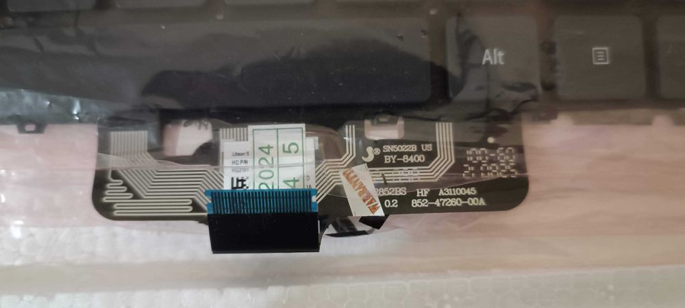 Клавіатура для ноутбука Asus Zenbook Q408, Q407, Q408U, Q408UG, Q407IQ