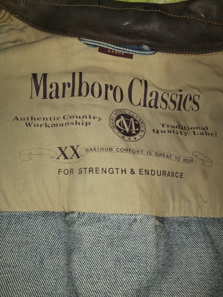 Вінтажна джинсовка Marlboro classic