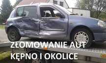 ZŁOMOWANIE AUT skup aut pojazdów kasacja KĘPNO Syców Perzów WLKP