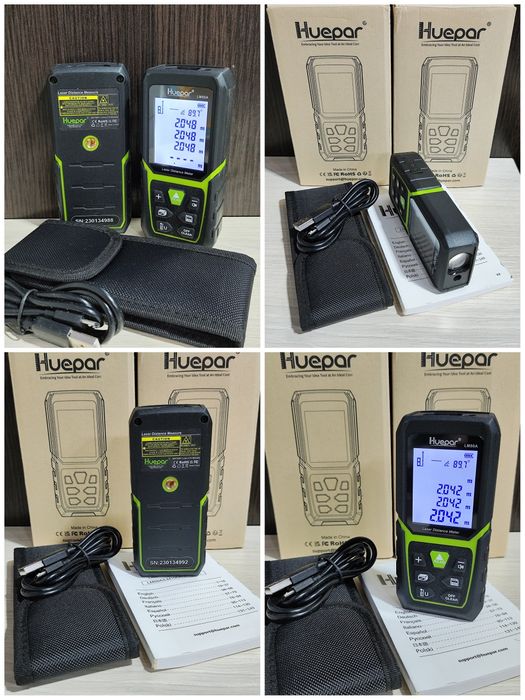 Лазерная рулетка 50м акумулятор