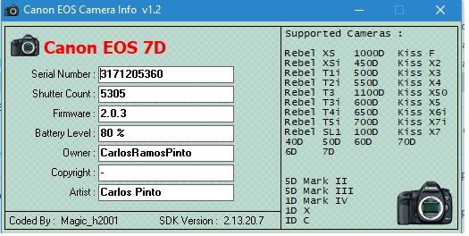 Canon 7d Mk1 como nova 5400 disparos