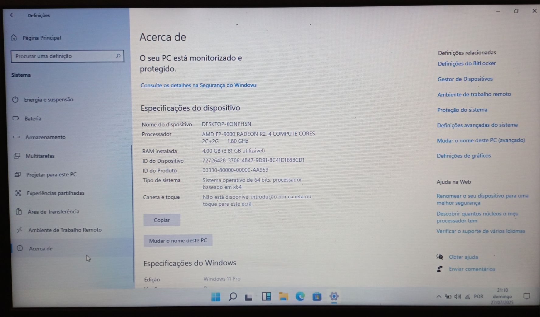 Portátil Leonovo ideapad 320