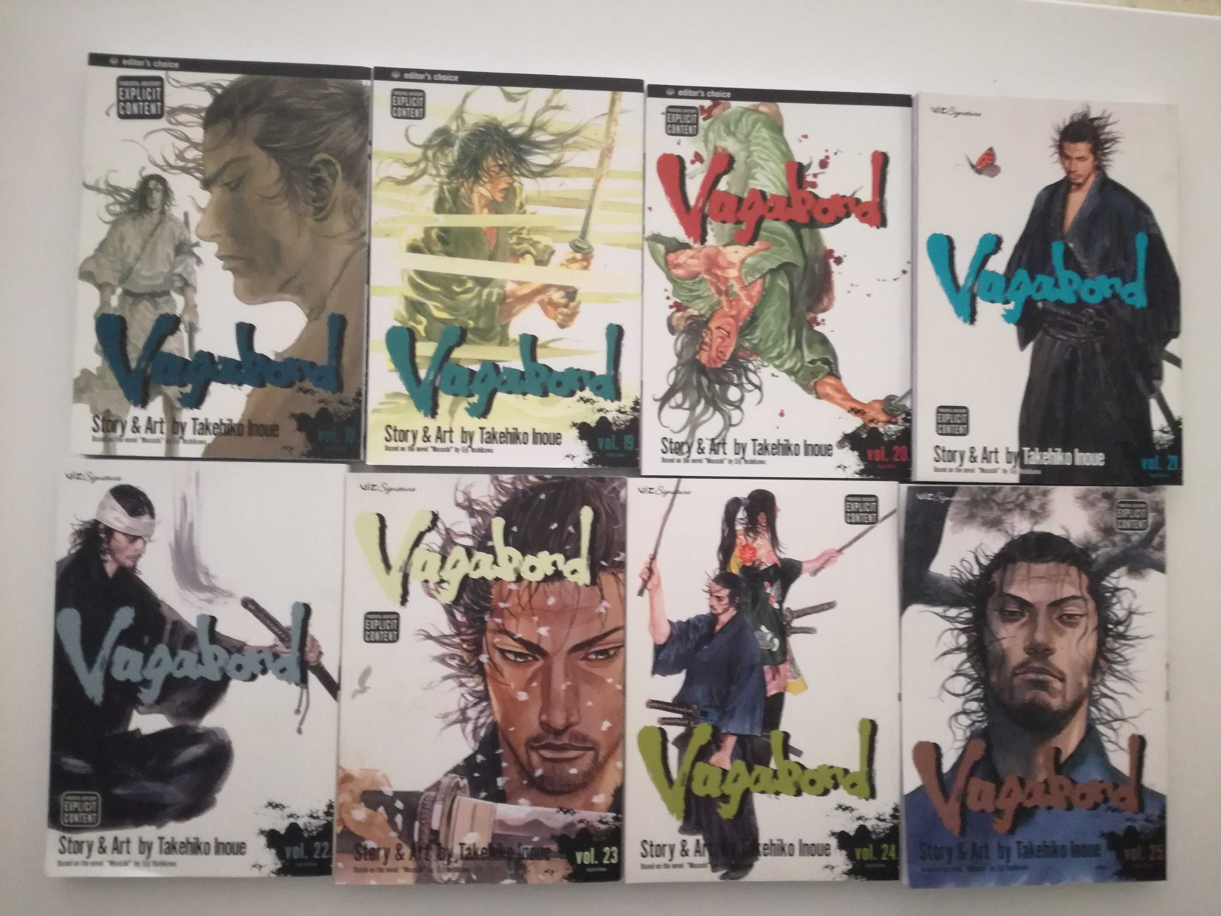 Manga Vagabond (Viz) - Inglês