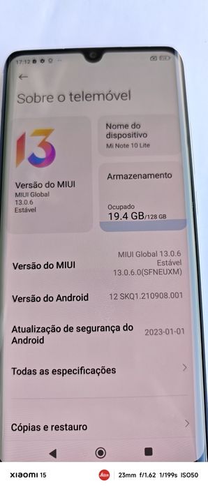 Vendo Xiaomi mi note 10 lite