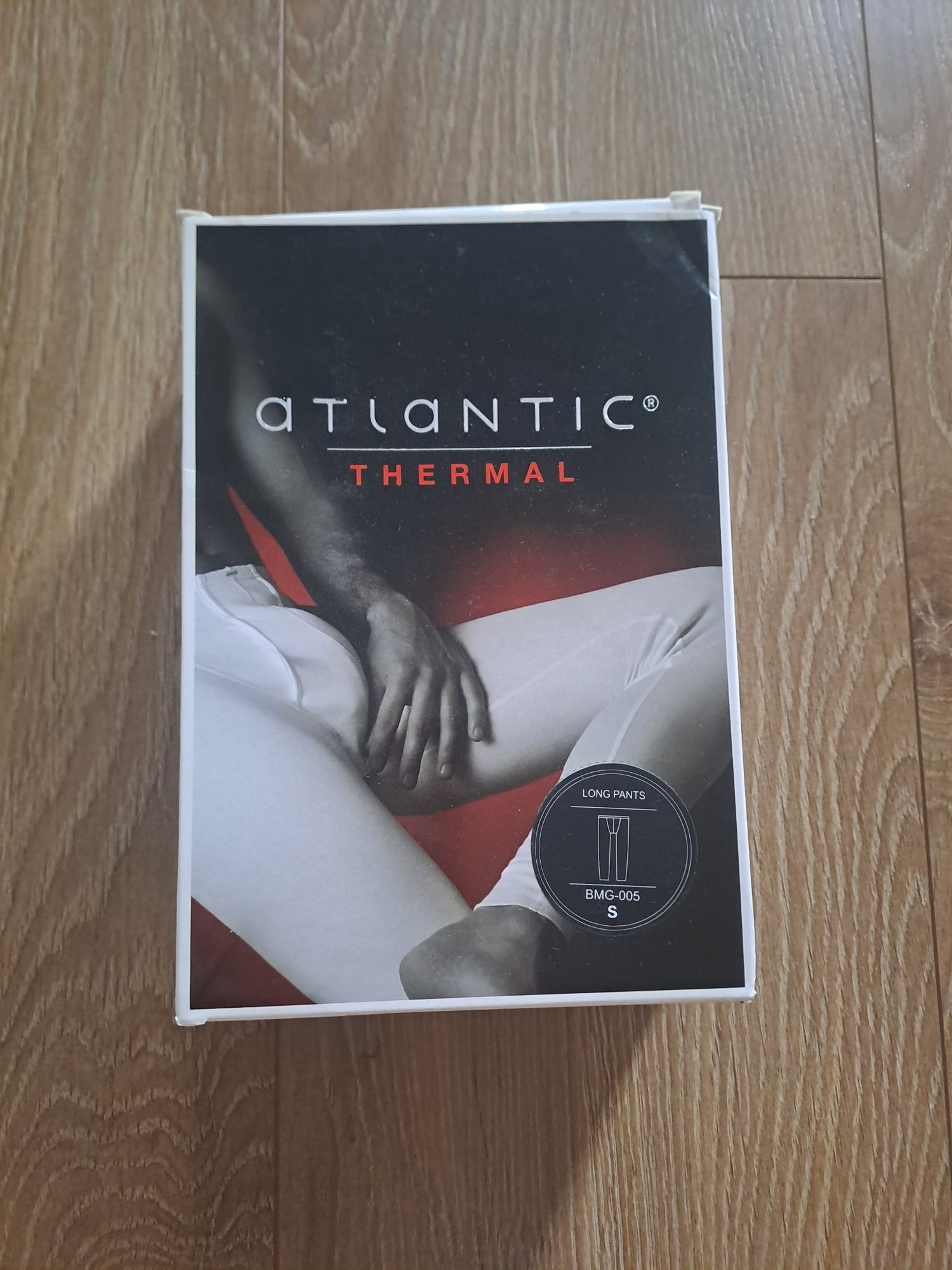 2+1 Kalesony męskie termoaktywne Atlantic, rozmiar S, kolor czarny