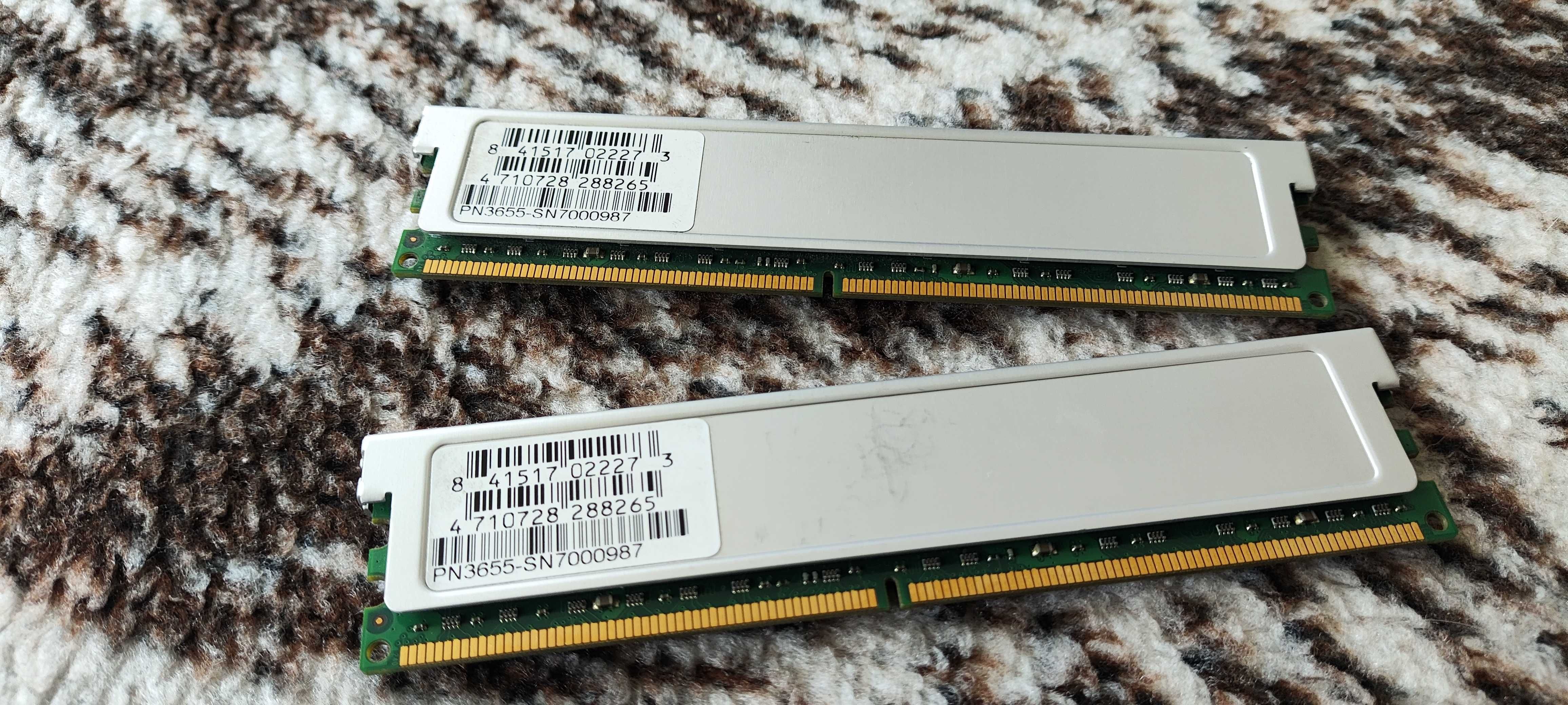 Pamięć RAM  GEIL 2 Gb  DDR2- 800 2 sztuki