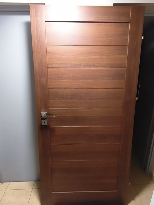 Drzwi pokojowe z ościeżnicą - Porta Verte - 90 cm - prawe