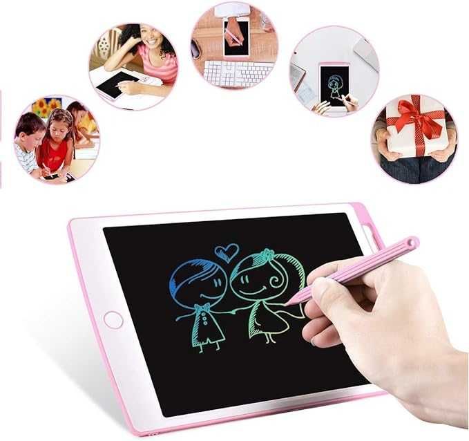 Tablet Graficzny LCD Pisanie Prezent Dzieci różowy