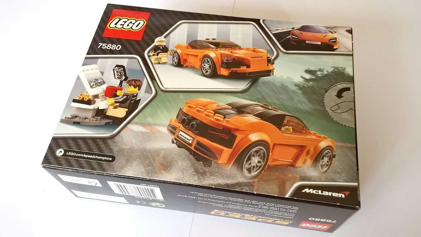 LEGO Speed Champions 75880 McLaren 720S selado