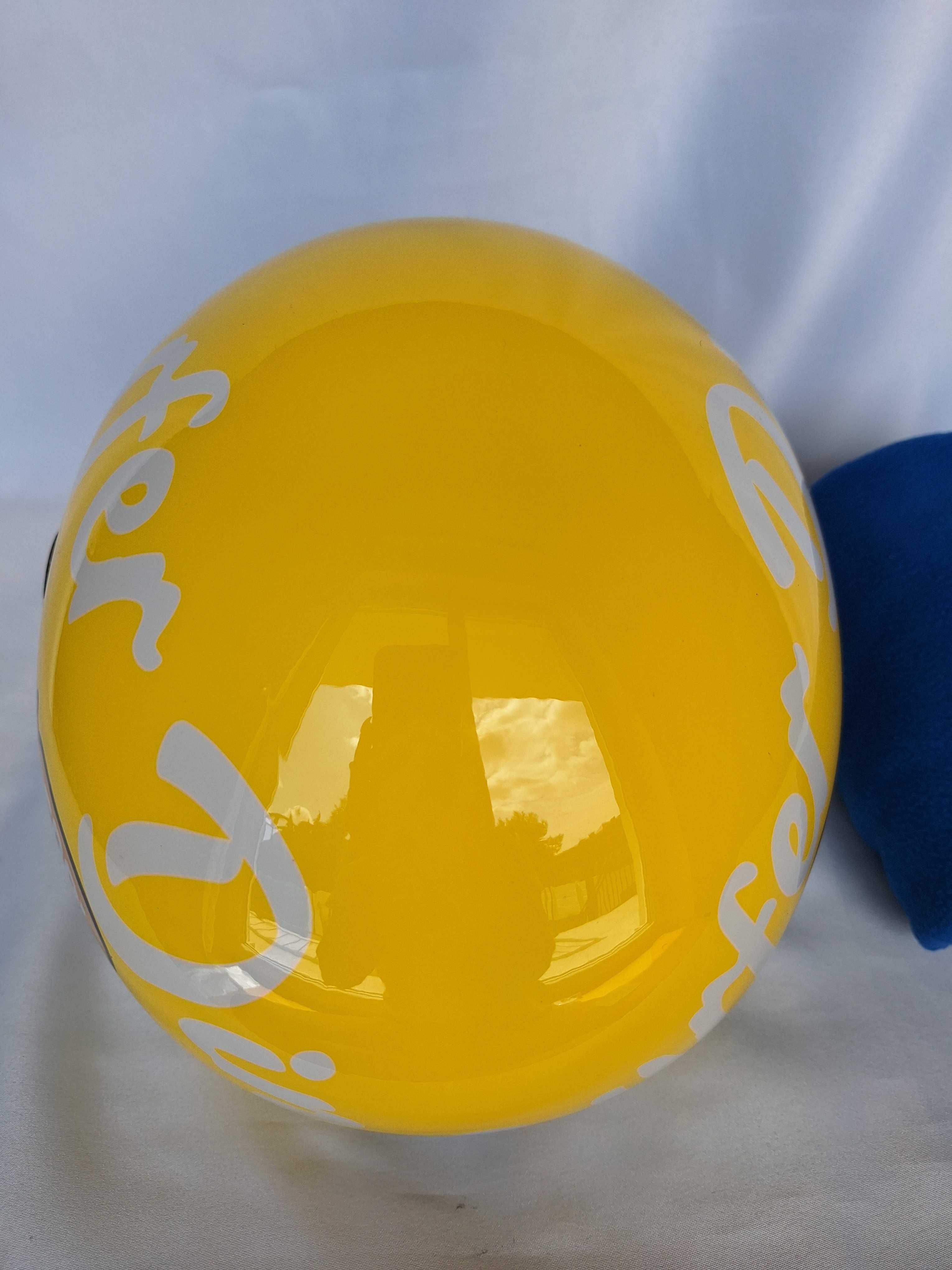 Kask rowerowy dziecięcy Yema Freeup Surfer Dino S 48-55cm