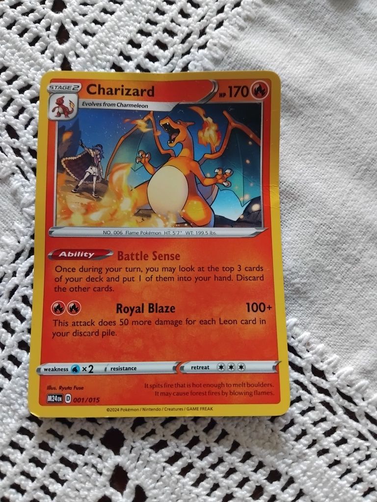 Pokemon Charizard 001/015