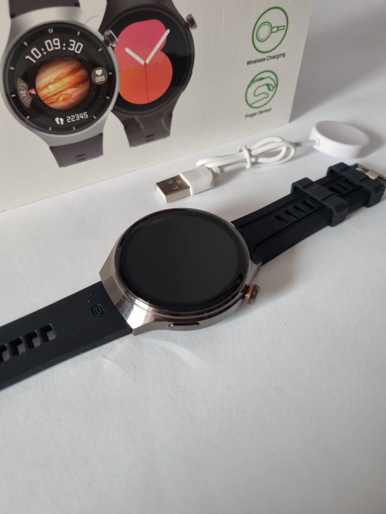 Smartwatch GT4 Pro Nowy czarny