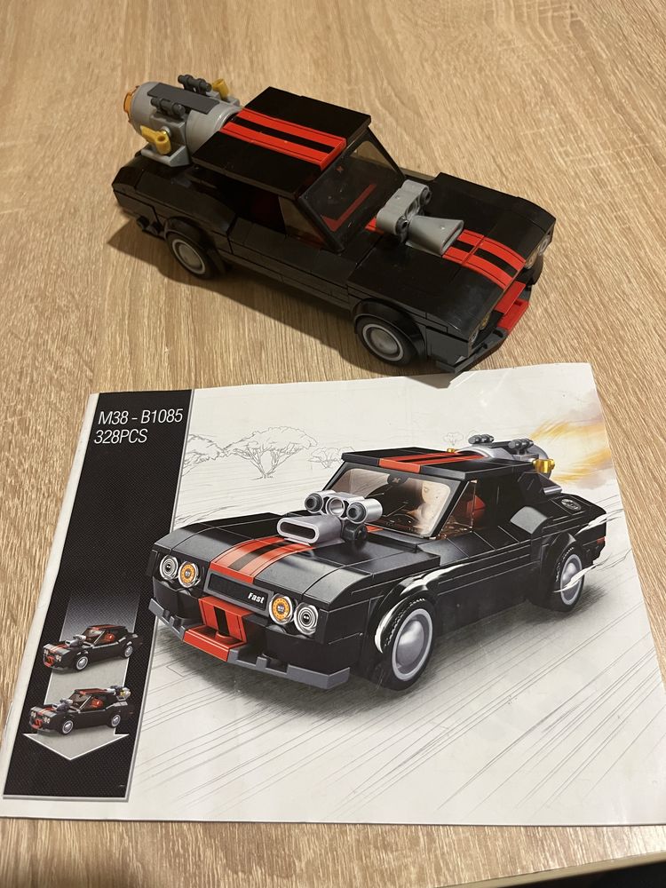 Конструктор дитячий детский гоночна машинка Model bricks 328 деталей