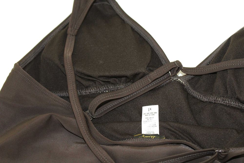 OLD NAVY Damski Jednoczęściowy Brązowy Kostium Kąpielowy 46 3XL (s3)