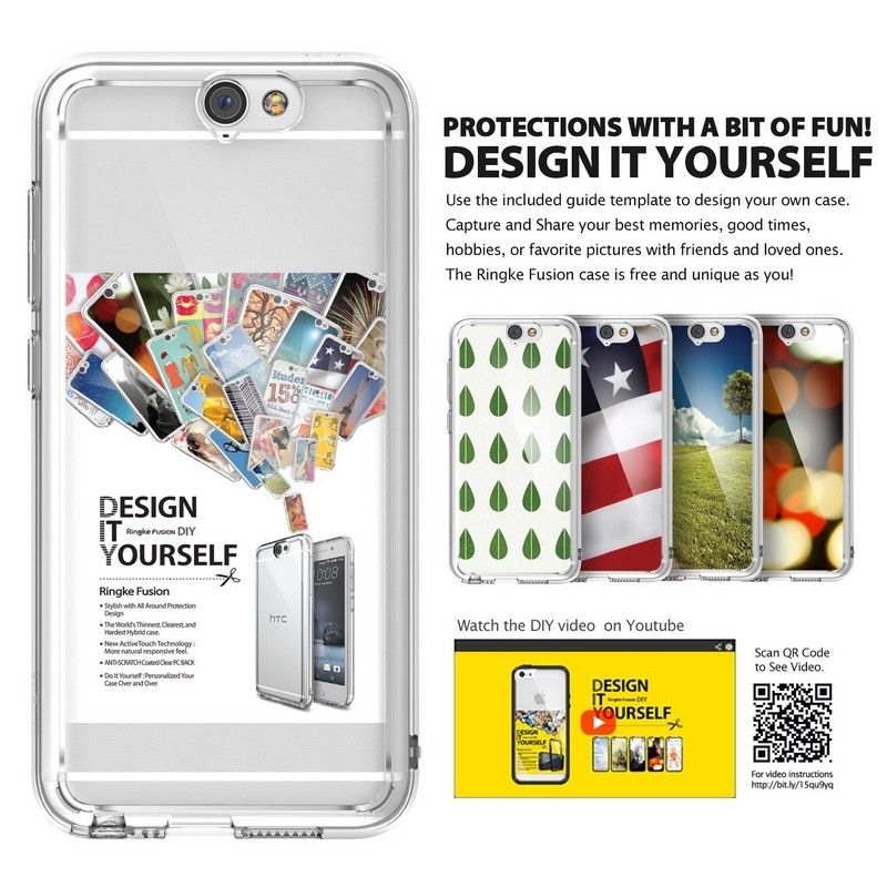 Etui Rearth Ringke HTC One A9 Fusion Clear View