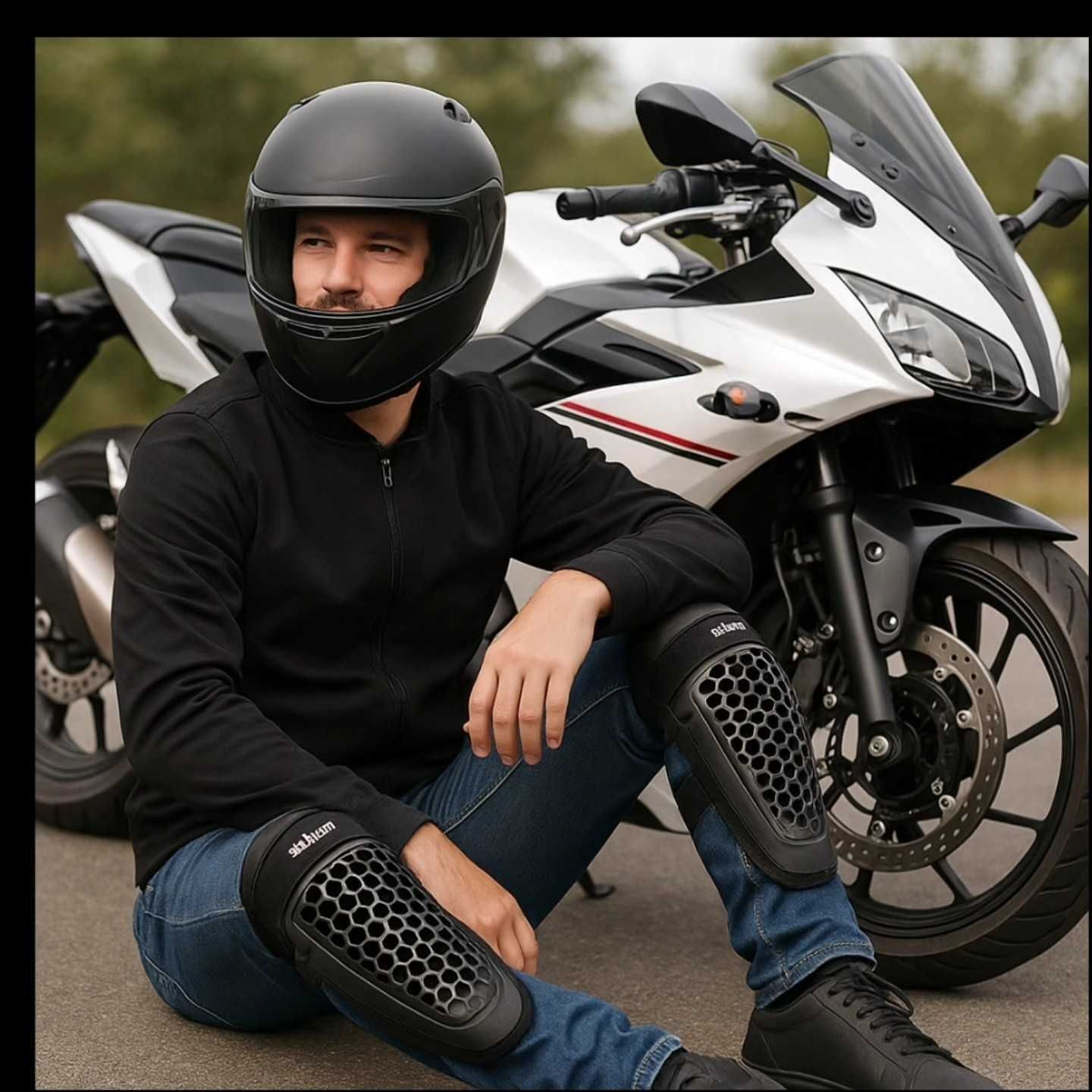 Joelheiras Moto Sulaite - Novas!!