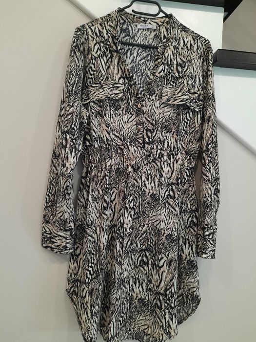 Wysokogatunkowa sukienka  szmizjerka Unika Paris butik CantyTM