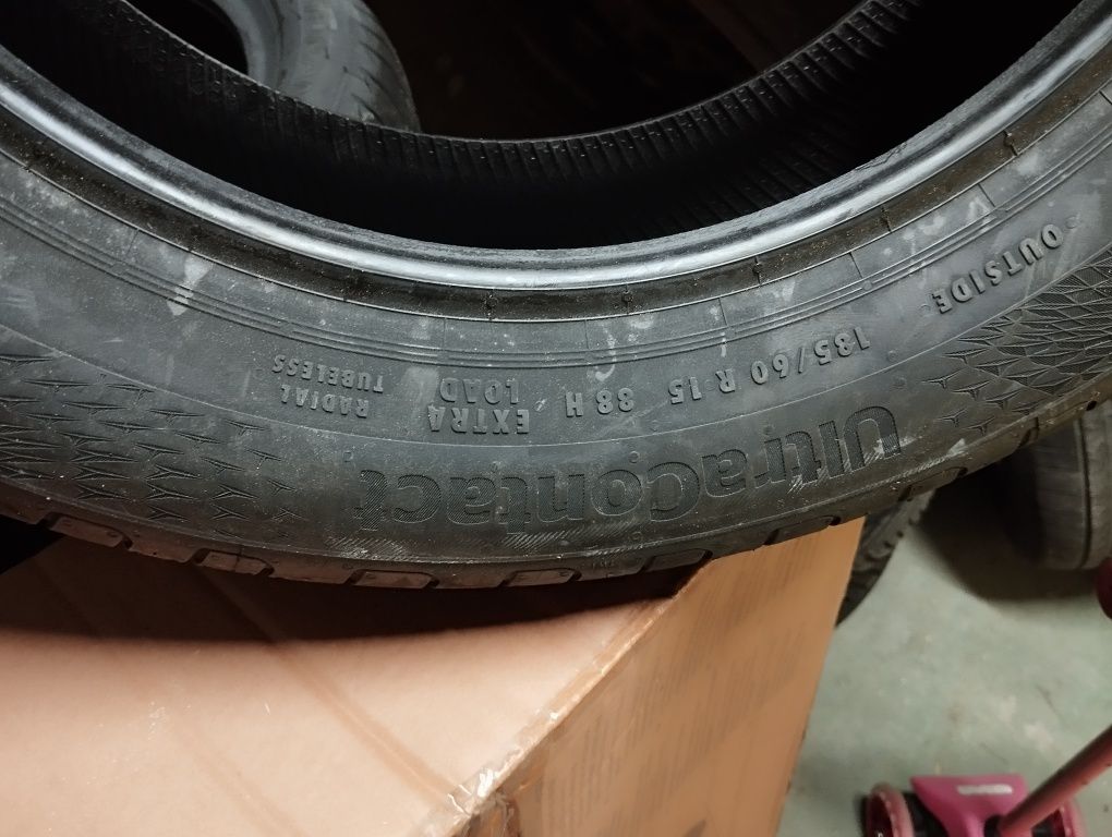 185/60r15 continental nowe