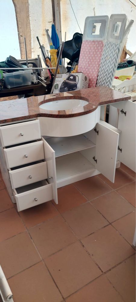 Movel de wc branco