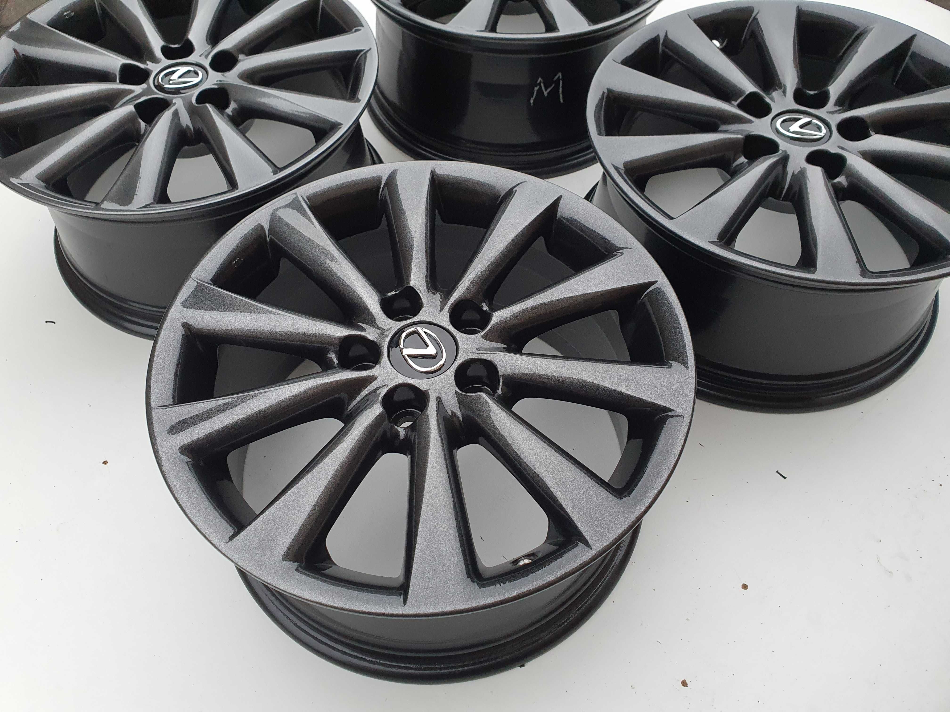 LEXUS 17" f-sport 5x114,3 IS220 IS250 LIFT felgi aluminiowe 8J grafit