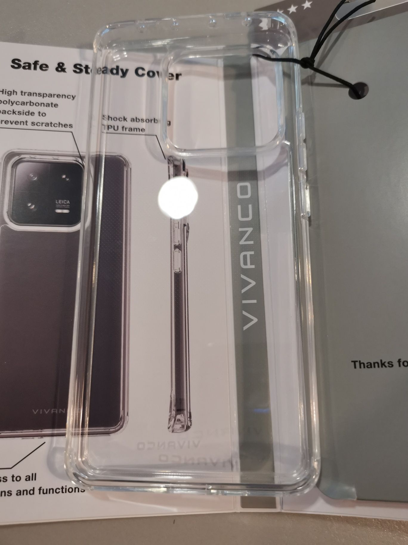 Etui plecki case nakładka do Xiaomi 13 Pro Przeżroczyste