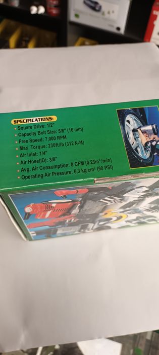 Klucz pneumatyczny 1/2" AT-5040SG